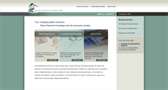 Desktop Screenshot of pfconsulting.net